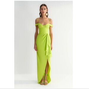 Wearhause Green Maxi Dress Novalie
